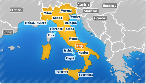 cities in italy. Italy Cities